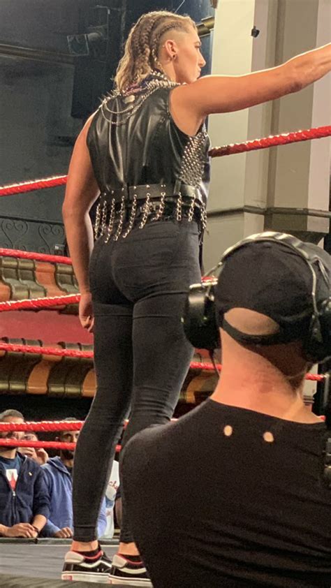 Heres a challenge: try not to cum WWE Rhea Ripley ass